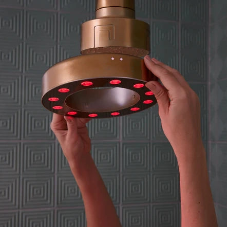 Red Light Showerhead Filter – Glow, Revitalize & Refresh Every Shower