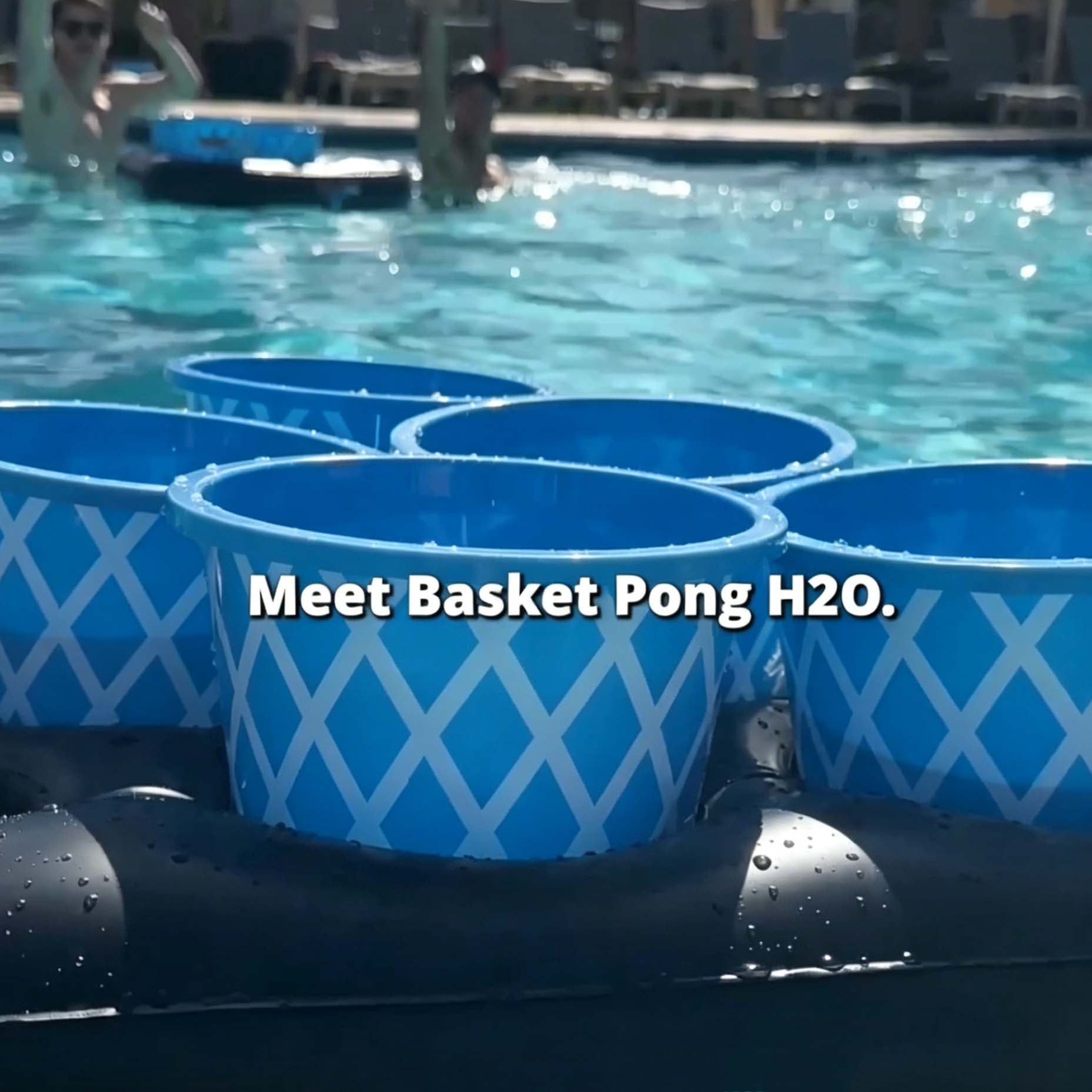Floating Basketball Party Game | Pool & Beach Water Challenge