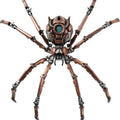 Mechanical Spider Figurine, Poseable Steampunk Gothic Robot Statue