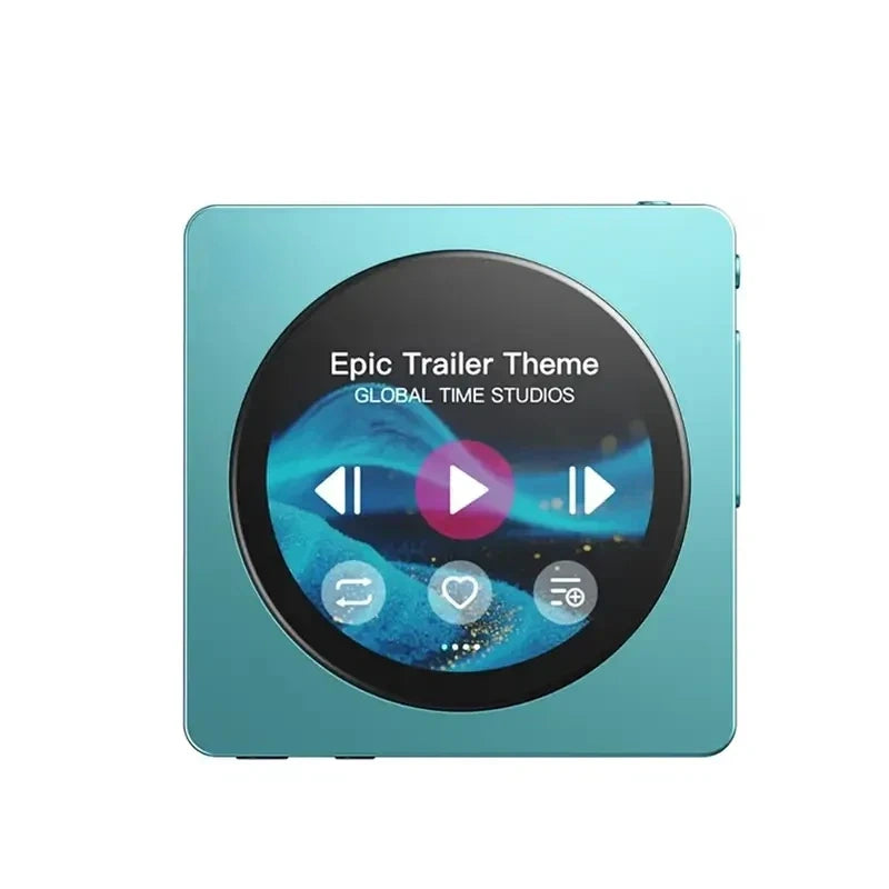 Retro Disc-Style Portable Hi-Fi Music Player | Touchscreen | Dual DAC | 12H Battery