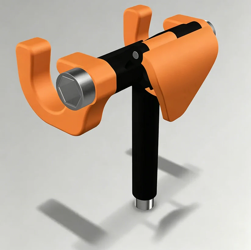 Portable Multi-Functional Skateboard Stand for Smarter Storage
