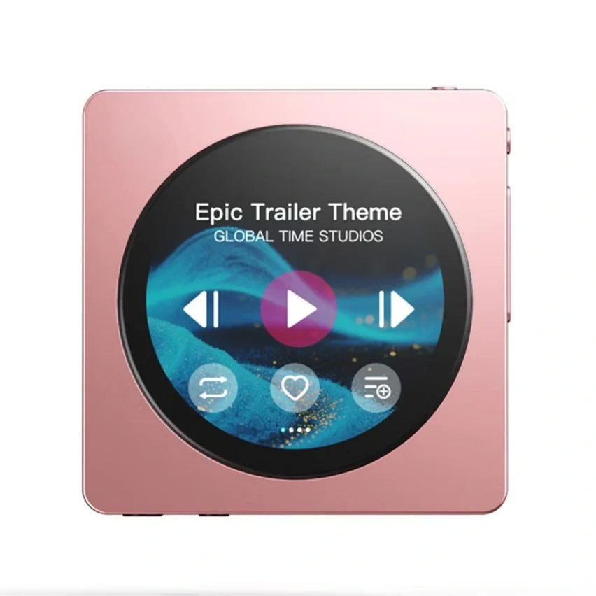 Retro Disc-Style Portable Hi-Fi Music Player | Touchscreen | Dual DAC | 12H Battery