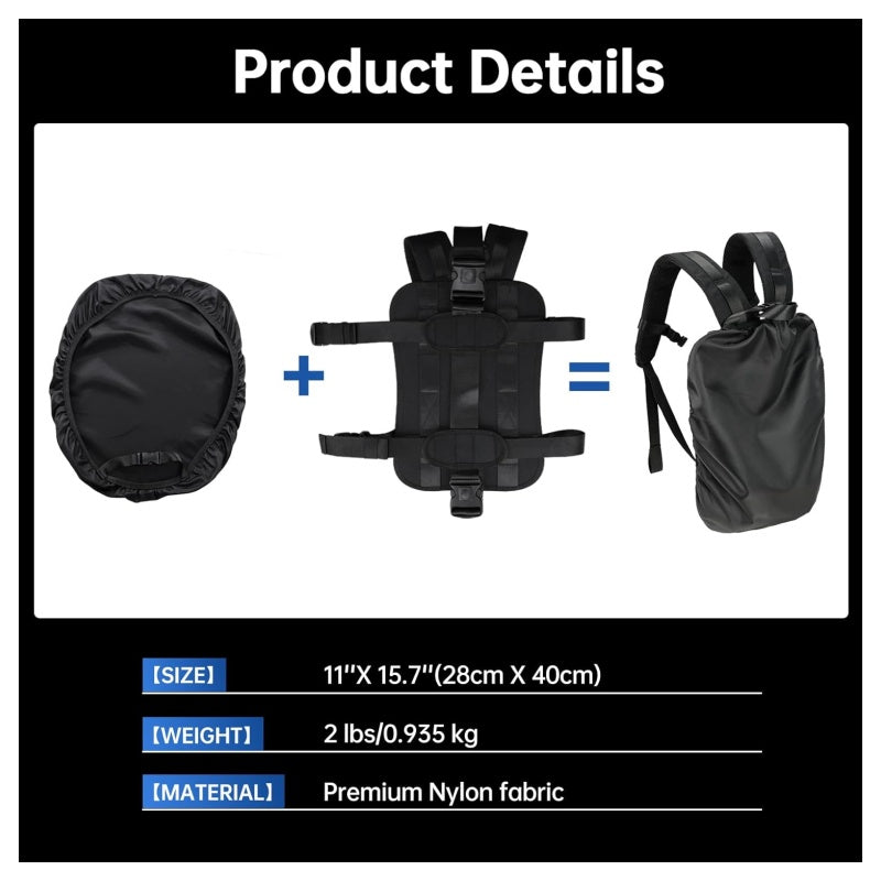 Ultimate Rugged Backpack Conversion System – Transform Your Gear On-The-Go