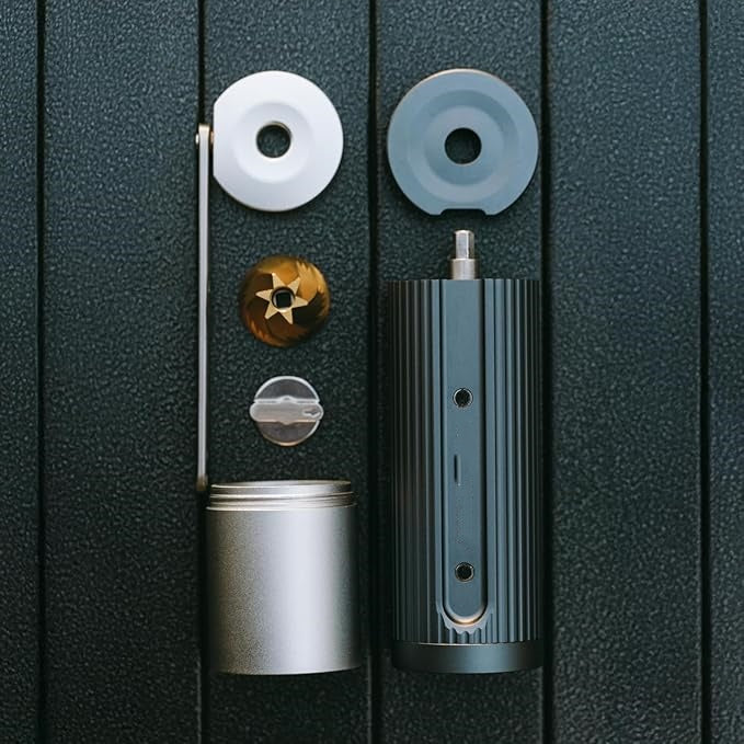 Portable Manual Coffee Grinder with 60 Precision Grind Settings