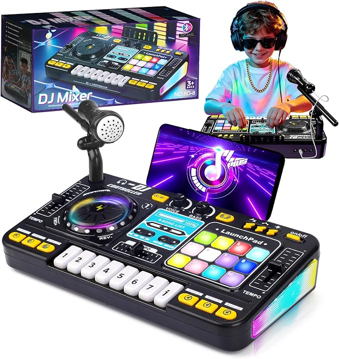 All-in-One Wireless Music Controller & Microphone!