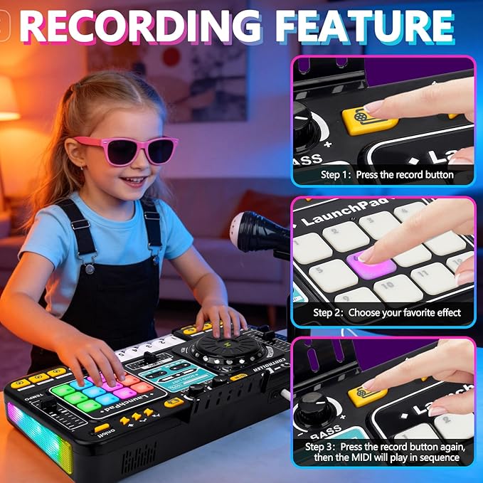 All-in-One Wireless Music Controller & Microphone!