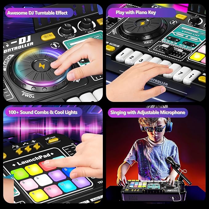 All-in-One Wireless Music Controller & Microphone!