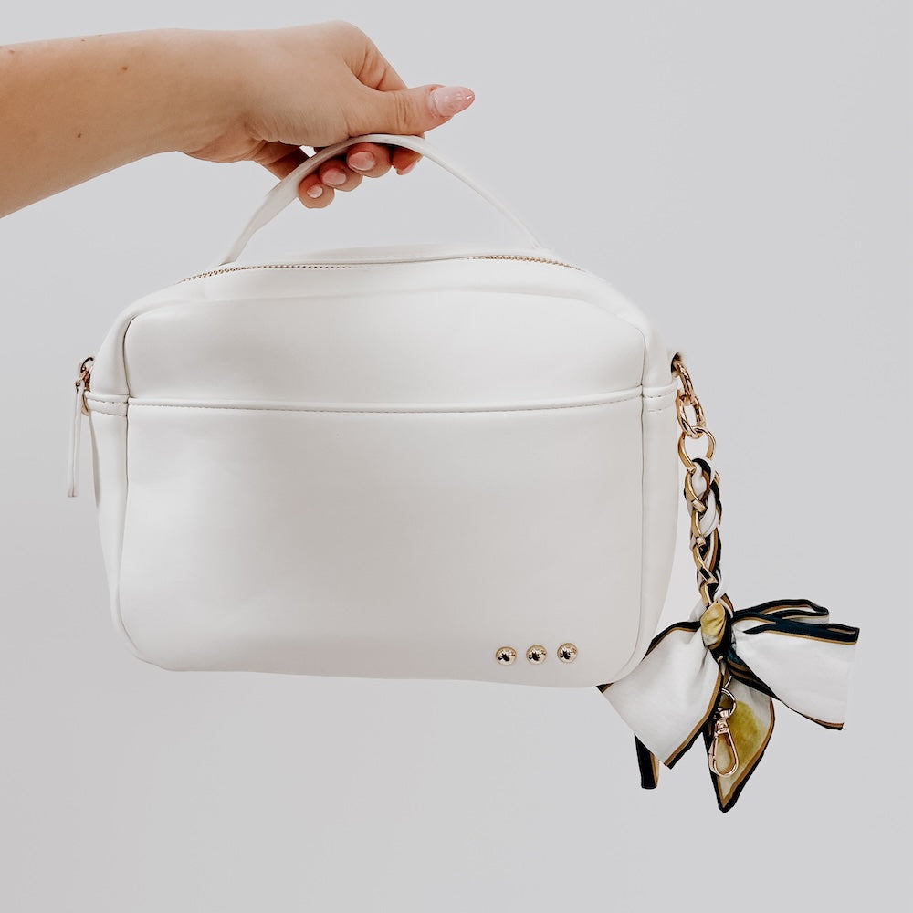 Charmed By Satin Bag Charms