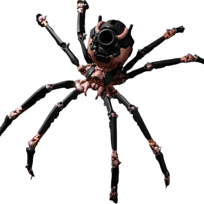 Mechanical Spider Figurine, Poseable Steampunk Gothic Robot Statue