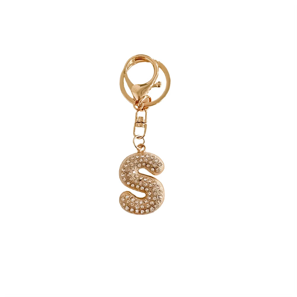 Diamond Initial Bag Charm - LIVE SALE SAMPLE/OPEN PRODUCT