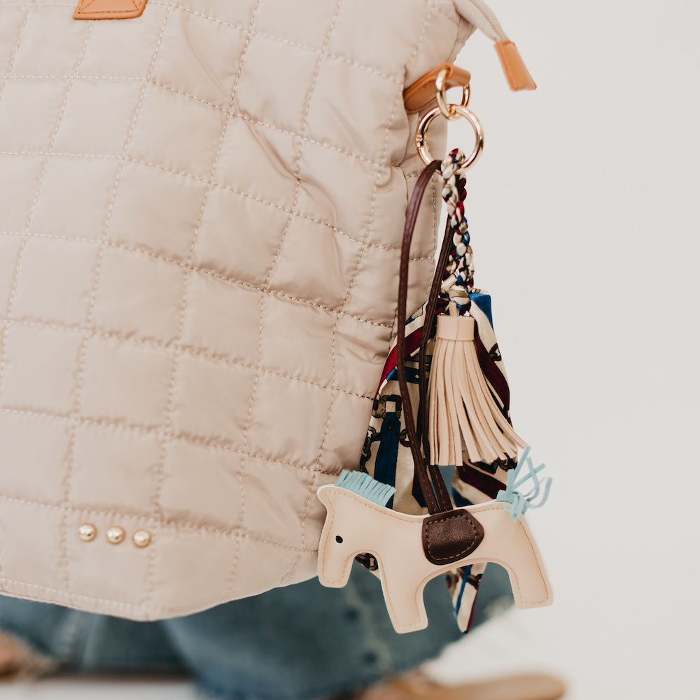 Secretariat Bag Charm - LIVE SALE SAMPLE/OPEN PRODUCT